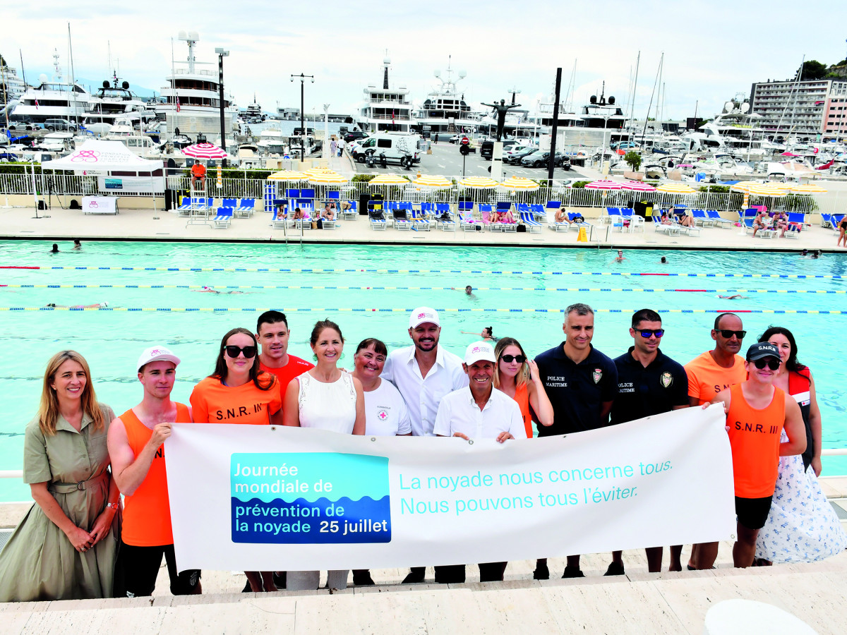 Journée Mondiale de prévention de la noyade au Stade Nautique Rainier III
