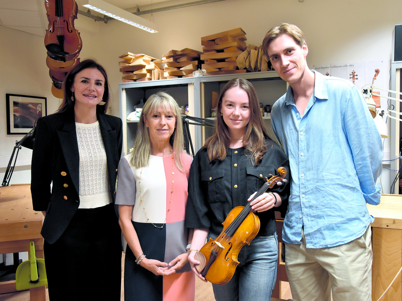 Restitution d’un violon à l’Académie Rainier III