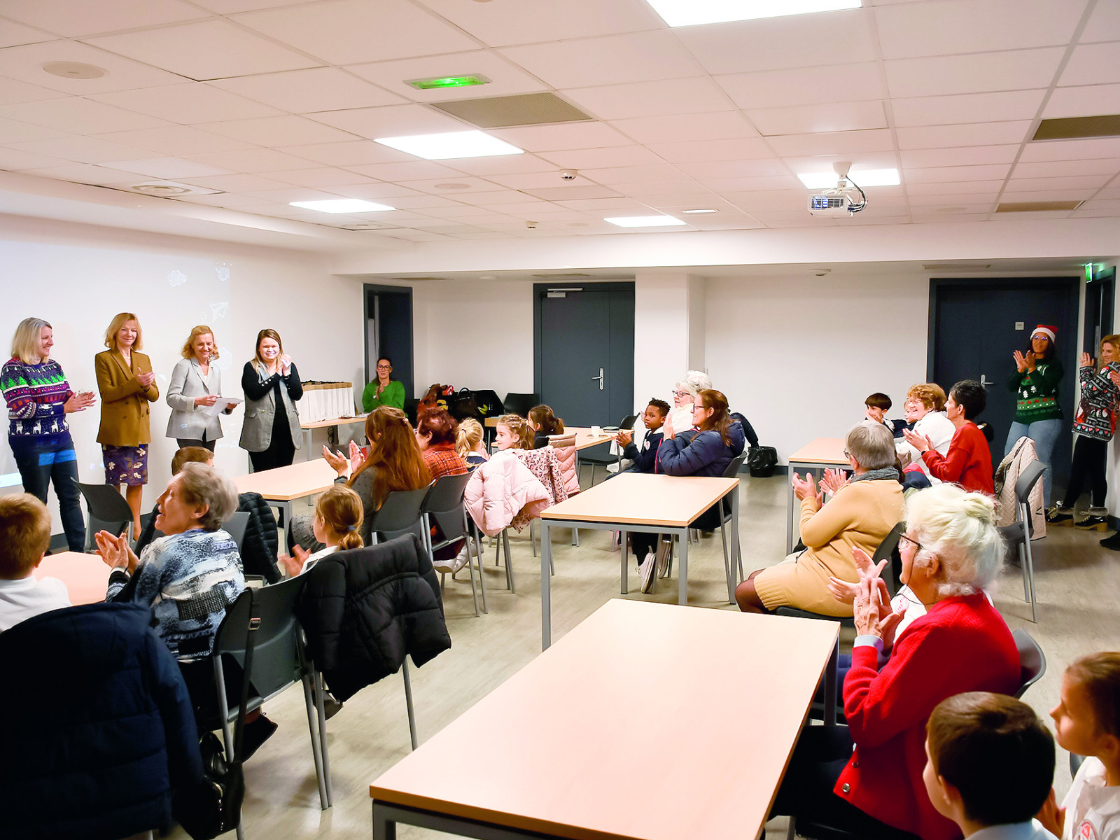 Rencontre avec les élèves de l’École de la Condamine