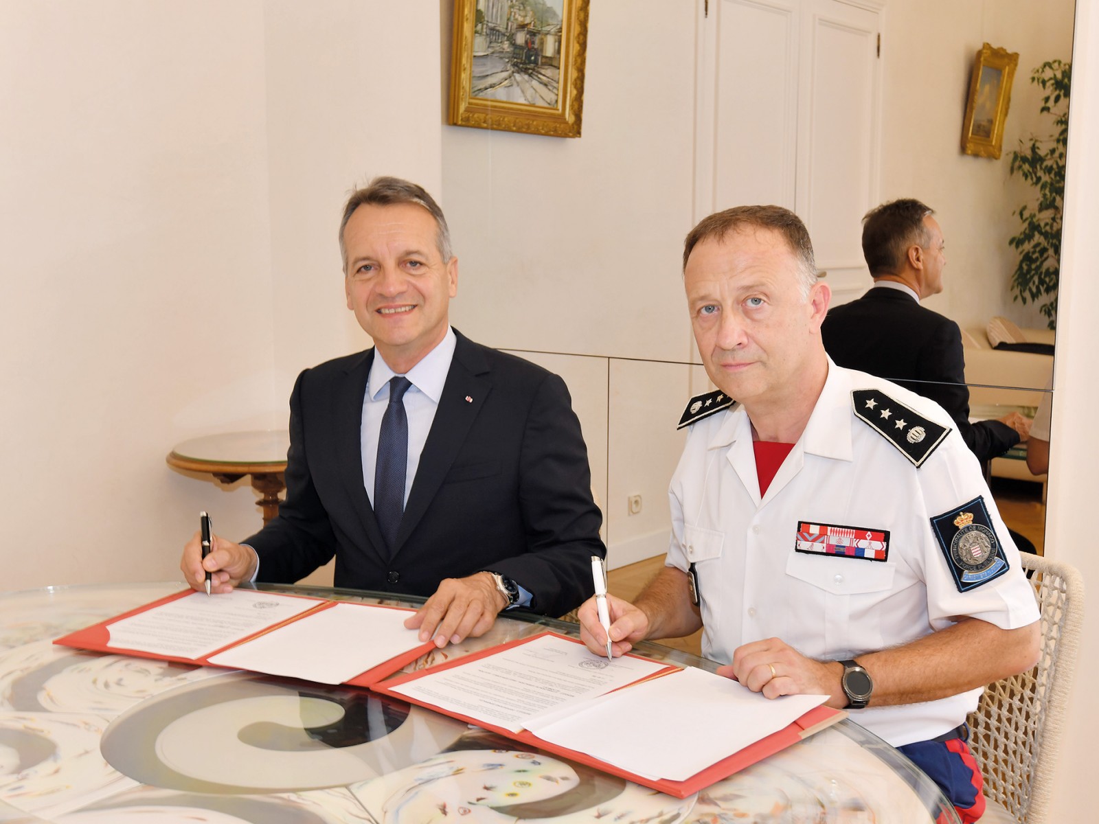 Partenariat entre l’Académie Rainier III et le Corps des Carabiniers du Prince
