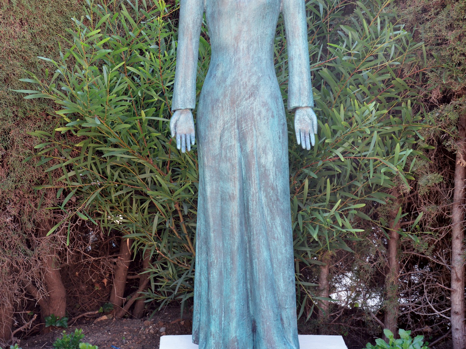 Une statue de Mornar au Jardin du Souvenir