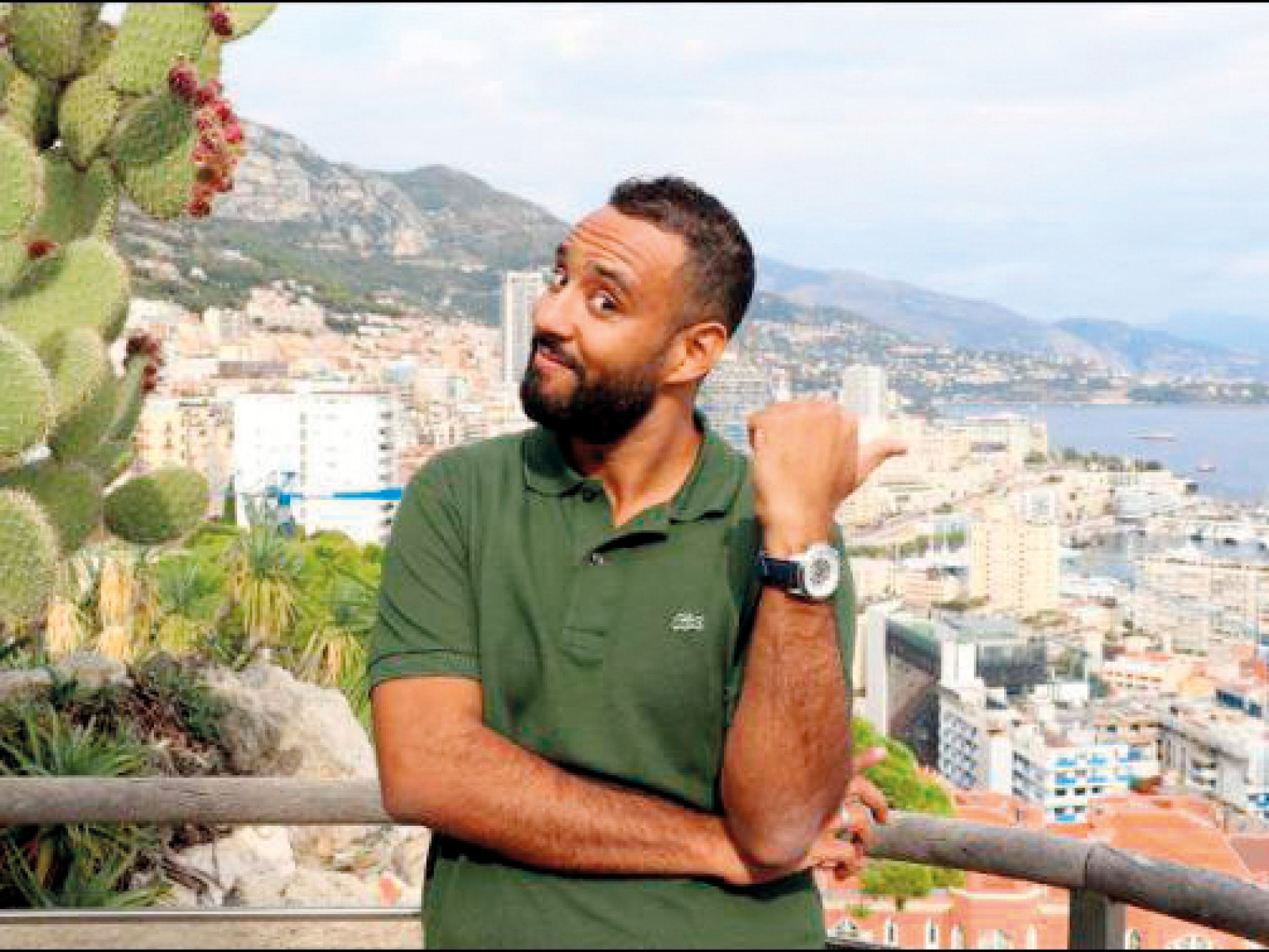 Hassan de Monaco au Jardin Exotique