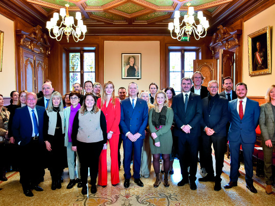 Le Maire a présenté ses vœux à la presse