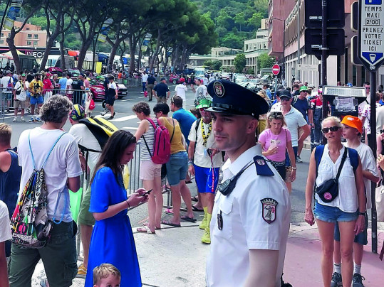 LA POLICE MUNICIPALE EN RENFORT POUR LE CONTRE-LA-MONTRE DU TOUR DE FRANCE