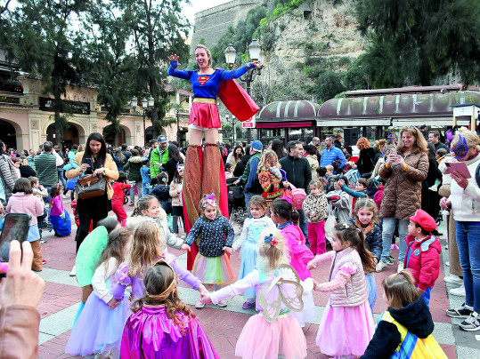 Carnaval réussi pour les Super-héros !